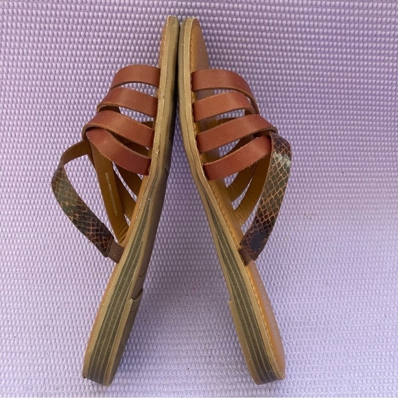 Franco Sarto Graceleigh Sandal, Women's Size 10m Color Reddish Brown - Picture 3 of 7